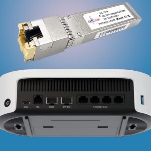 10Gb SFP+ Transceiver Module en RJ45 pour Freebox Ultra/Delta, 10Go SFP+ Module 10Gbase-T-80m, Jusqu&rsquo;à 80 Mètres sur…