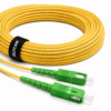 Fiber Optic Cable SC/APC to SC/APC OS2 Simplex Yellow (Ref:11)