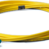 Elfcam – Cavo in fibra ottica da E2000/APC a LC/UPC, duplex monomodale, cavo patch ottico 9/125μm OS2 2,0 mm G652D LSZH, Giallo