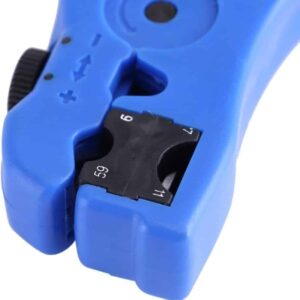 Elfcam® – Universel Dénudeur de Câbles Coaxiaux RG 59/6/7/11Pince à dénuder Coaxial Coax Câble