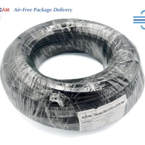 Elfcam® – Câble à Fibre Optique LC/UPC vers LC/UPC OM3 Duplex Multimode 50/125um G657A2 pour Extérieur et Intérieur …