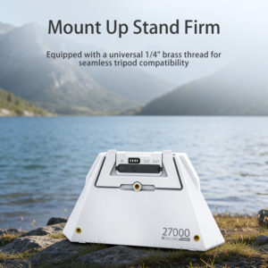 Elfcam – 99,9Wh Batterie Externe Clip-on pour Starlink Mini,Autonomie Jusqu’à 5 Heures, 2xSortie DC & USB-C, Su…