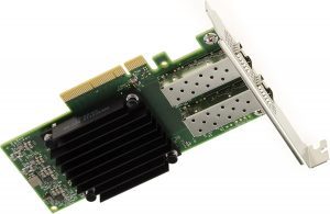 Elfcam® – 25Gb Carte Réseau PCIe avec Chipset Intel E810-XXVAM2, 25GbE Adaptateur Ethernet PCIe 4.0 X8 à 2 Ports SFP…