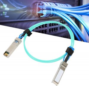 Elfcam® – Câble Fibre Optique 25Gbit/s OM3 SFP28 à SFP28 AOC Câble(REF:13657)
