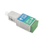 Elfcam® - Adaptateur à Fibre Optique Câble Monomode Simplex SC/APC Female à SC/UPC Male, Lot de 1 (Ref: 18179)