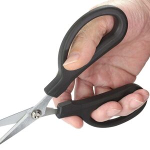 Elfcam – Ciseaux Kevlar pour Fibre Optique, Lame Spécialement Micro-crantée Conçue pour Couper les Câbles Optiques e…