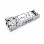 Elfcam® - 10Gb SFP+ Module de Transceiver à Fibre Optique, Connecteur LC/UPC DM (OS2),10GBase-LR SFP+ Module 1310nm, Compatible avec Freebox Ultra,Lot de 1 (Ref: 20558)