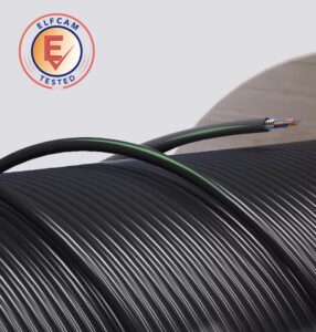 Elfcam® – Câble Structure Libre 250µm Fibre Optique Monomode OS2 – MV – LSZH(REF:13079)