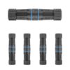 Elfcam - Coupleurs RJ45 Cat 6A Étanches IP68 pour Câbles Starlink Gen 3/Mini – Adaptateur Ethernet Femelle-Femelle pour Rallonge Cat 5/5e/6/6A/7 – Résistant Extérieur, Plug & Play (Ref: 25350)