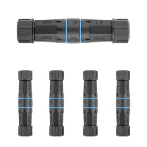 Elfcam – Coupleurs RJ45 Cat 6A Étanches IP68 pour Câbles Starlink Gen 3/Mini – Adaptateur Ethernet Femelle-Femelle p…