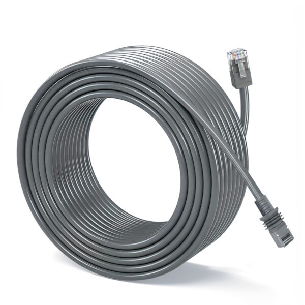 Cavo Ethernet Starlink GINTOOYUN 5m IP67 CAT6 – Prolunga Impermeabile Per Antenna E Router Starlink, Maschio-Maschio, 26AWG