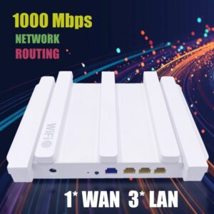 Routeur WiFi 6 Mesh AX3000 2,5Gb (AX3000), Ethernet Port WAN 2,5Gb RJ45, Double-Bande WiFi 6 Mesh Routeur, Jusqu’à 3…