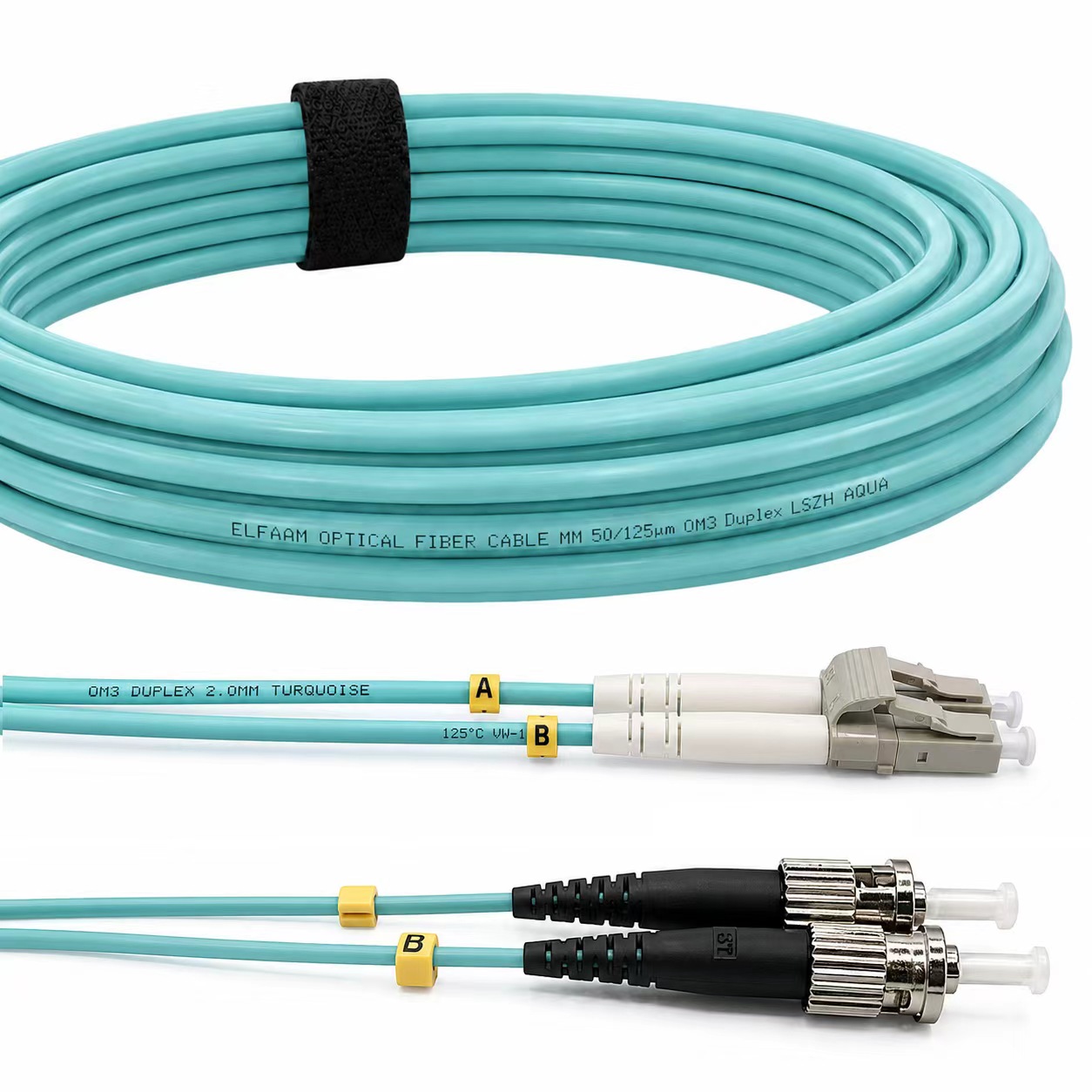 ST/UPC – LC/UPC OM3 Fiber Optic Cable (Ref:4475)
