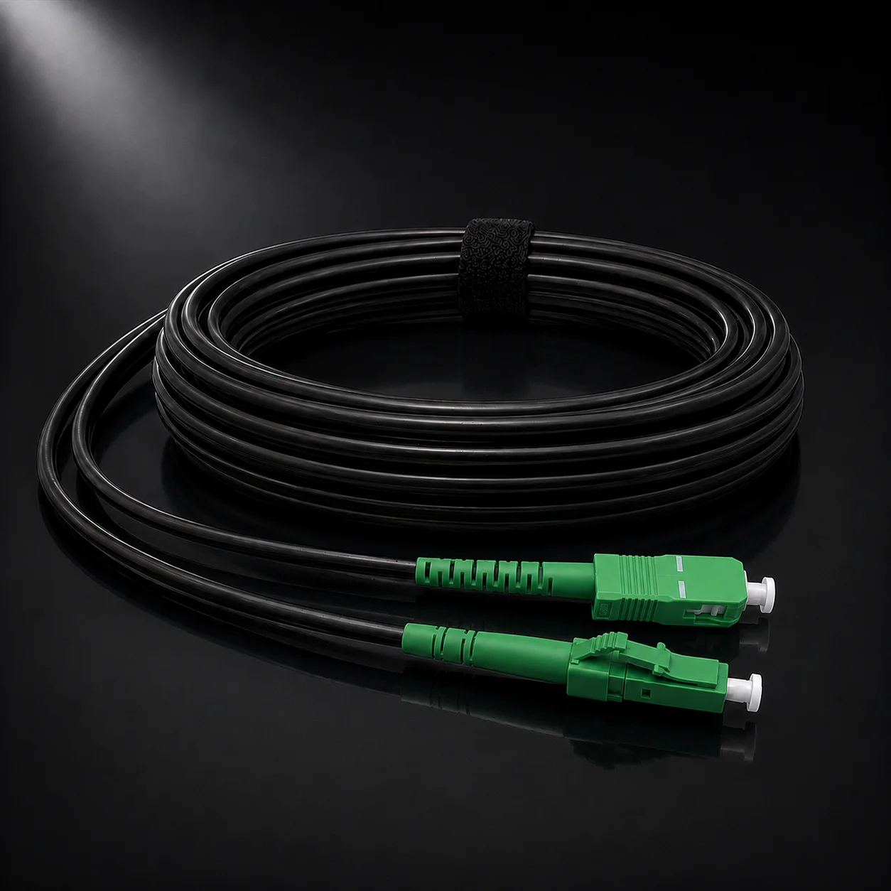 Cable de Fibra Óptica LC/APC a SC/APC Simplex Monomodo LSZH Acero Blindado (Ref:3550) - Imagen 8