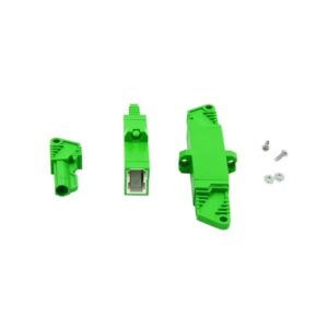 Adaptateur à Fibre Optique Câble Monomode Simplex E2000/APC Female à E2000/APC Female, Lot de 1