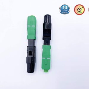 Connecteur Rapide Fibre Optique SC/APC Monomode Simplex (Ref:2395)