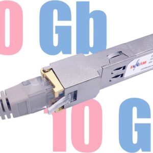 2.5G / 5G / 10Gbps SFP+ Module de Transceiver avec RJ45 Connecteur pour HP Aruba, 30M