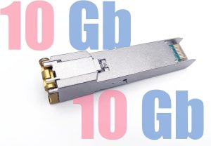 2.5G / 5G / 10Gbps SFP+ Module de Transceiver avec RJ45 Connecteur pour HP Aruba, 30M