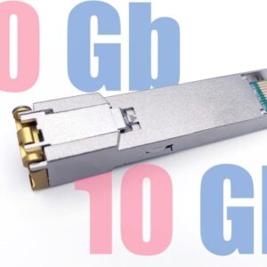 2.5G / 5G / 10Gbps SFP+ Module de Transceiver avec RJ45 Connecteur pour HP Aruba, 30M