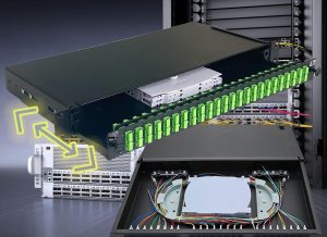 Elfcam® – Tiroir Optique 48 Ports SC Simplex OS2 Équipé de 24T SC APC Monomode Duplex, Installation dans Tous Les Ra…