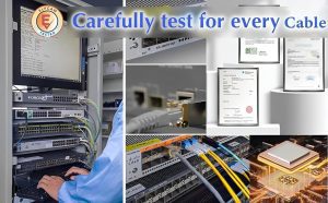 Elfcam – Câble Fibre Optique MPO/APC vers MPO/APC 16 Fibres Monomode OS2, compatible avec Nvidia/Mellanox/Arista/Cis…
