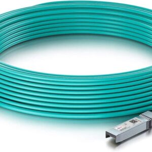 Elfcam® – Câble Fibre Optique 100Gbit/s OM3 QSFP28 à QSFP28 AOC Câble (Ref: 24965)