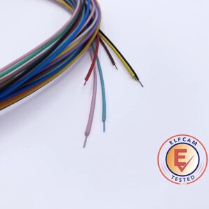 Pigtail à Fibre Optique à Code Couleur 12 Fibres LC/UPC Monomode sans Gaine (Ref:3287)