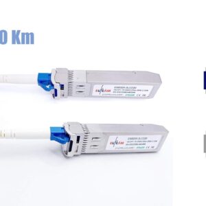 Elfcam – Lot de 2-10Gb SFP+ Bidi Module Compatible avec Freebox Ultra/Delta, TX1270nm/RX1330nm et TX1330nm /RX1270nm…