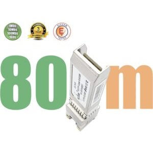10Gb SFP+ Transceiver Module en RJ45 pour Freebox Ultra/Delta, 10Go SFP+ Module 10Gbase-T-80m, Jusqu&rsquo;à 80 Mètres sur…