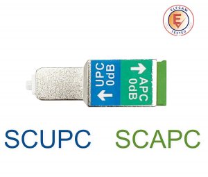 Elfcam® – Adaptateur à Fibre Optique Câble Monomode Simplex SC/APC Female à SC/UPC Male, Lot de 1 (Ref: 18179)