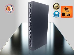 Elfcam® – 10Gb Commutateur Switch Fibre Optique Compatible avec Freebox Ultra, avec 2 Ports 10G SFP+ et 8 Ports 2,5G…