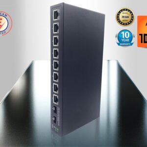 Elfcam® – 10Gb Commutateur Switch Fibre Optique Compatible avec Freebox Ultra, avec 2 Ports 10G SFP+ et 8 Ports 2,5G…