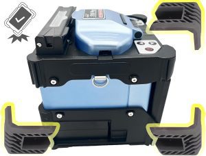 Elfcam® – Soudeuse Fibre Optique S10 Pro, Cœur à Cœur, avec 6 Moteurs et Kit Outils et Accessoires Mis à Jour, pour …