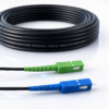 Câble à Fibre Optique en Acier Blindé SC/APC à SC/UPC OS2 Simplex (pour Freebox) (Ref:1385)