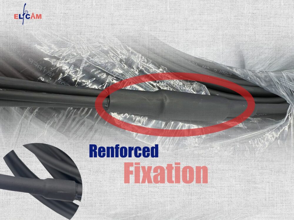 Elfcam® – Câble Fibre 4 Fibres avec Connecteurs 4x Simplex LC/UPC vers 4x Simplex LC/UPC, Fibre Optique Monomode 9/1…