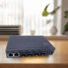 Gigabit-Ethernet-Switch mit 4 SFP-Ports und 2 10/100/1000-Mbps-Ethernet-Ports, nicht verwaltetes Plug & Play, robustes Metall (4 SFP-Ports) (Ref: 7526)