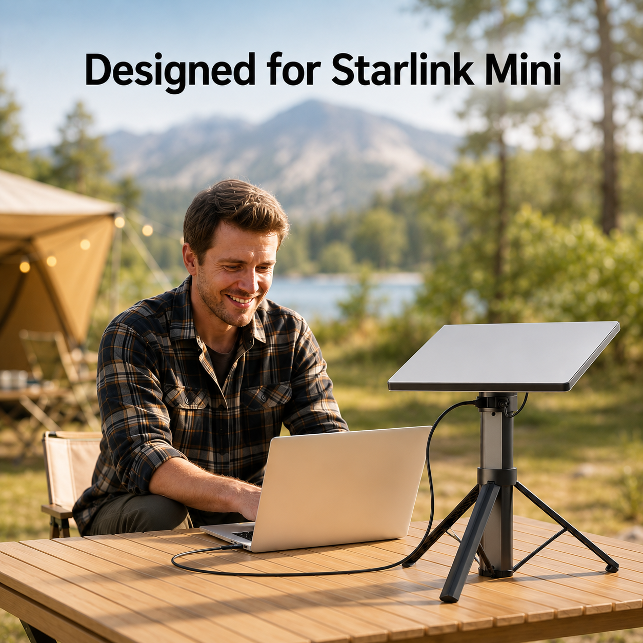 Elfcam - Batterie Portable pour Starlink Mini,99.9 Wh / 27000mAh, Alimentation Externe DC 30 V, Autonomie jusqu’à 5 Heures, Power Bank USB-C PD 65 W pour Smartphone,Ordinateur,Tablette Appareil Photo – Image 6