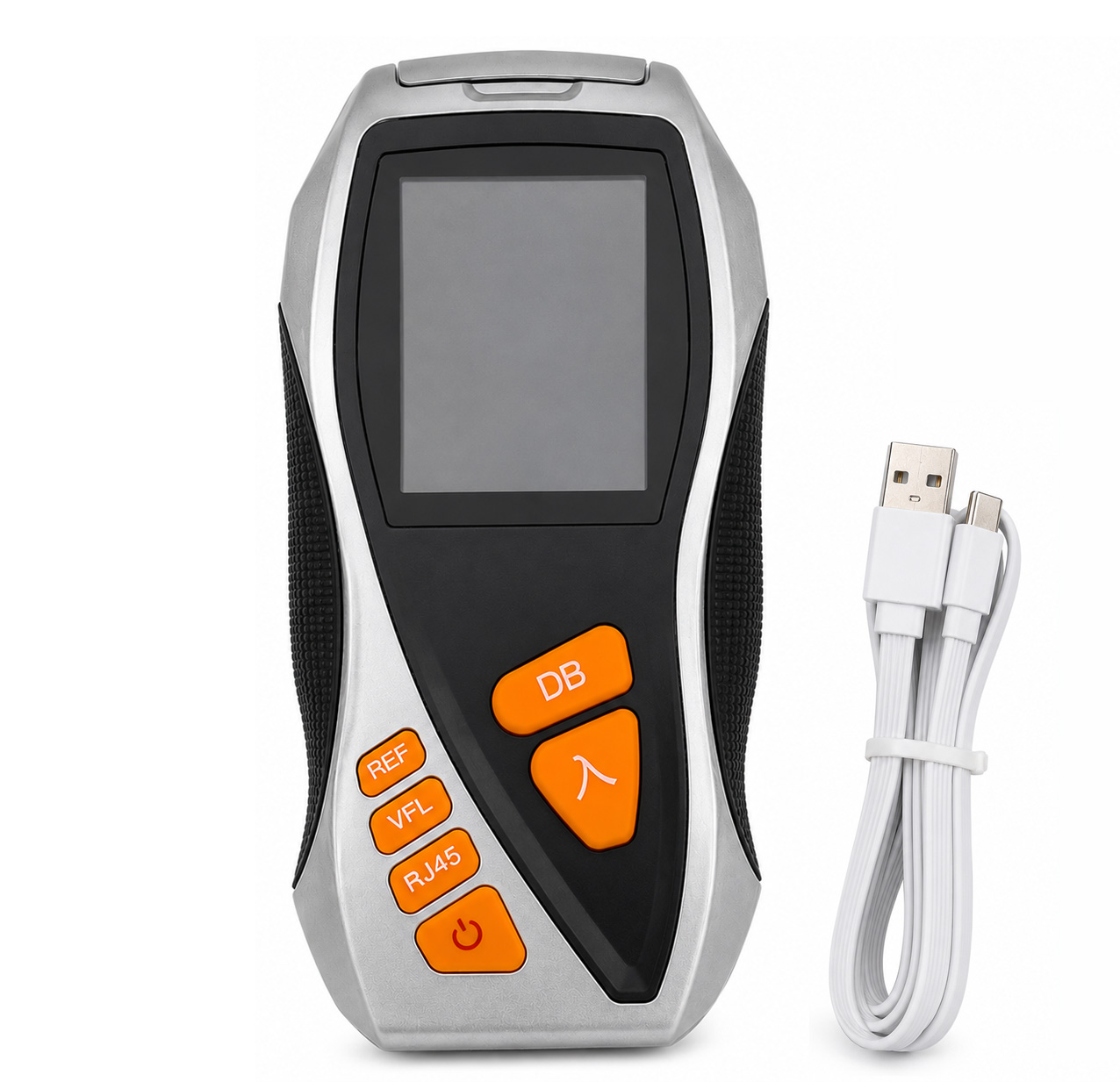 Y9 Fiber Optic Multimeter Tester - Visual Fault Locator (VFL) 650nm/1310nm, Optical Power Meter (OPM), Backlit LCD Display, for Fiber Network Installation and Maintenance