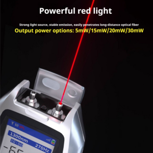 Testeur multimètre de fibre optique Y9 – Localisateur visuel de défauts (VFL) 650 nm / 1310 nm, compteur de puissance opti…