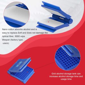 Clip d&rsquo;Essuyage pour Fibre Optique Clip-C1, pour Nettoyer l&rsquo;Extrémité des Fibres Plus Rapidement et Protéger V…