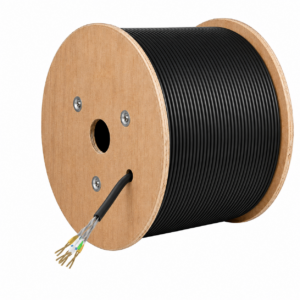 Câble Ethernet CAT 6 305m sans Connecteur RJ45, Câble Réseau U/UTP 23AWG CCA, 250MHz Gigabit 1Gbps, PVC Ø6mm, Compatible Routeur, Switch, Caméra IP, PC, Installation Réseau Intérieur