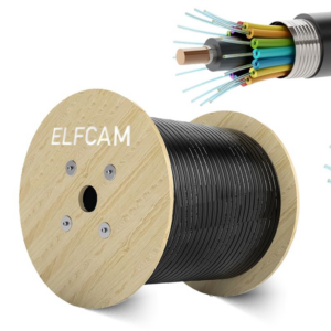 Elfcam® - Câble Structure Libre 250µm Fibre Optique Multimode OM3 - MV - LSZH (REF:13113)