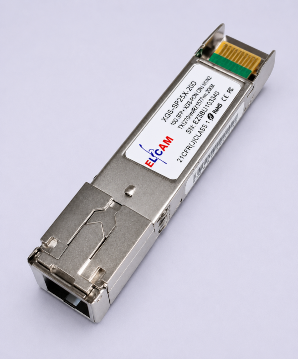 10G SFP+ Optique Module XGS-PON pour 10GbE ONU, Jusqu'à 10 Gbit/s ,  Compatible avec Les Fritz!Box 5530 Fiber et Fritz!Box 5590 Fiber