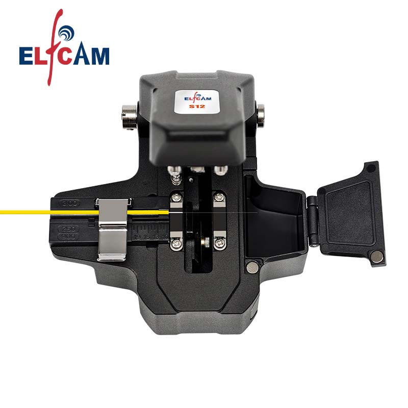 Cliveuse de Fibre Optique S12 Professionnelle – Coupe en Une Seule Étape, Angle de Coupe ≤ 0,6°, Lame en Acier au Tungstène 24 Positions (48 000 Coupes), Support Universel 3-en-1 pour Fibre Nue, Pigtail et Cordon Optique – Image 12