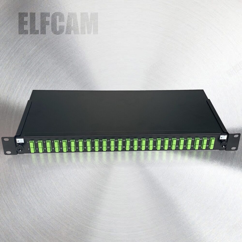 Tiroir optique ODF rack 19 pouces ELFCAM