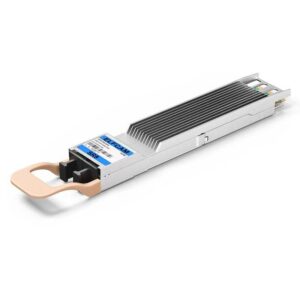 Module Transceiver Optique OSFP 800GBASE 2xSR4/SR8 Finned Top PAM4 850nm 50m DOM Double MPO-12/APC MMF Ethernet Compatible...