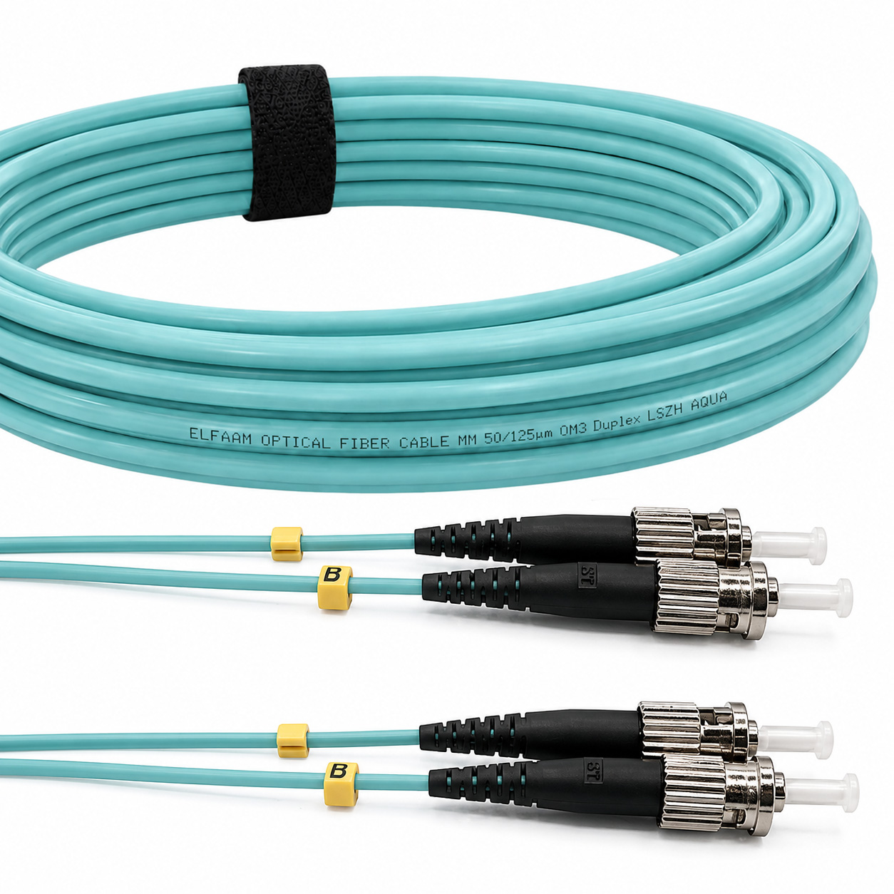 Câble à Fibre Optique ST/UPC – ST/UPC OM3 (Ref:4493)