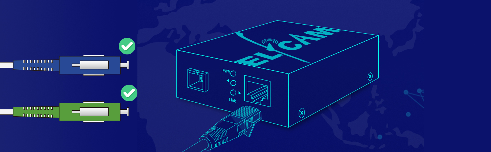 Convertisseur Fibre Ethernet PoE, SFP (mini-GBIC) détail
