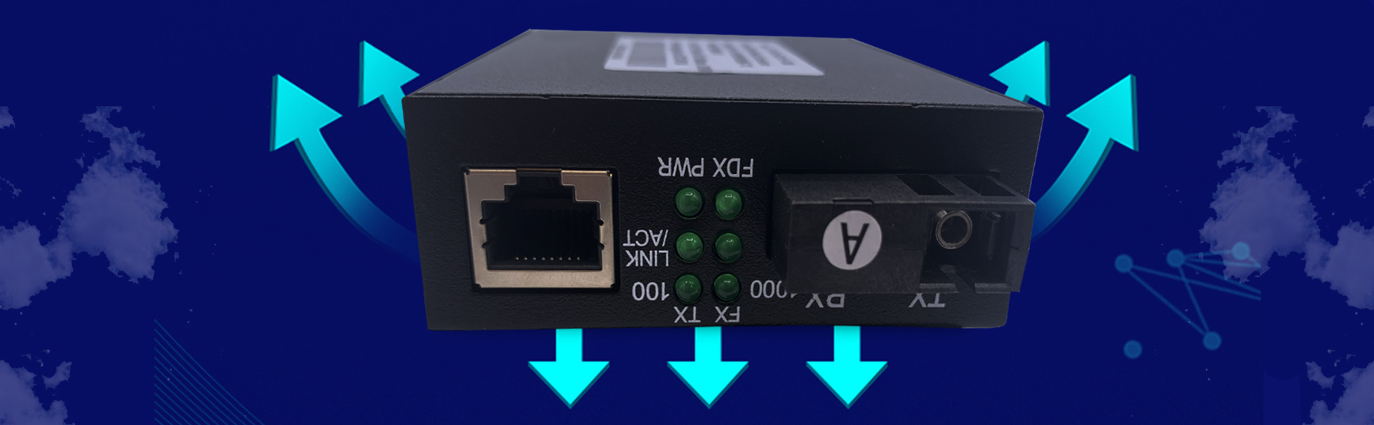 Convertisseur Fibre Ethernet PoE, SFP (mini-GBIC) déploiement