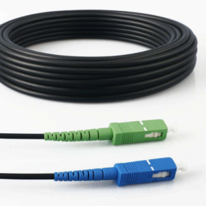 Câble à Fibre Optique en Acier Blindé SC/APC à SC/UPC OS2 Simplex (pour Freebox) (Ref:1385)